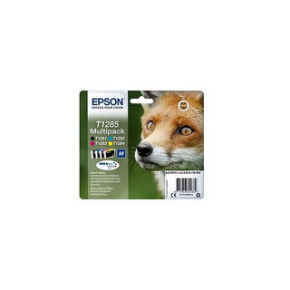 Pack de 4 cartouches d'encre Epson Renard Noir et couleurs