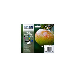 Pack de 4 cartouches d'encre Epson Pomme XL Noir et couleurs
