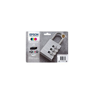 Pack de 4 cartouches d'encre Epson 35 Noir et couleurs