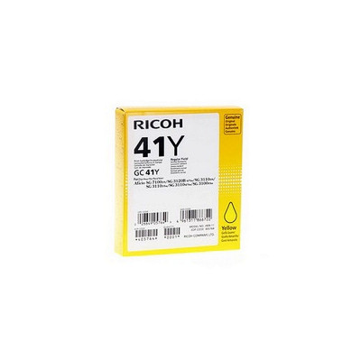 Cartouche d'encre Ricoh GC41 XL Jaune