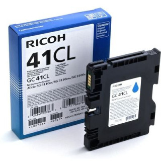 Cartouche d'encre Ricoh GC-41CL Cyan