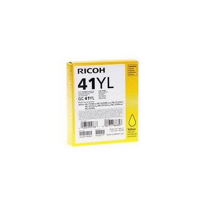 Cartouche d'encre Ricoh GC41 Jaune