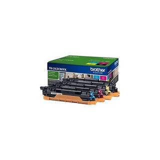 Pack de 4 toners Brother TN243 Noir et couleurs