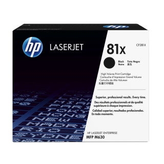 Toner HP 81X Noir