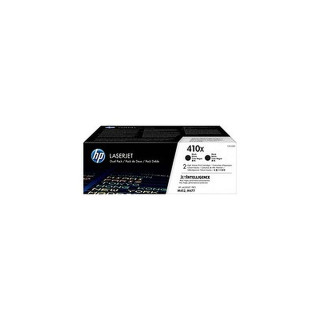Pack de 2 toners HP 410A XL Noir
