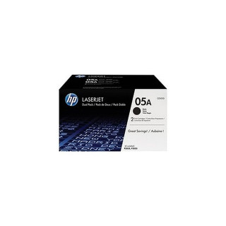 Pack de 2 toners HP 05A Noir