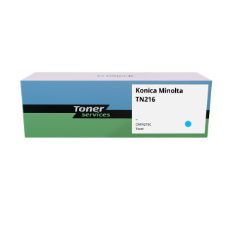 Toner compatible Konica Minolta TN216 Cyan