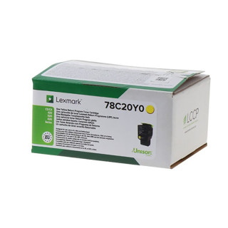Toner Lexmark 78C20Y0 Jaune