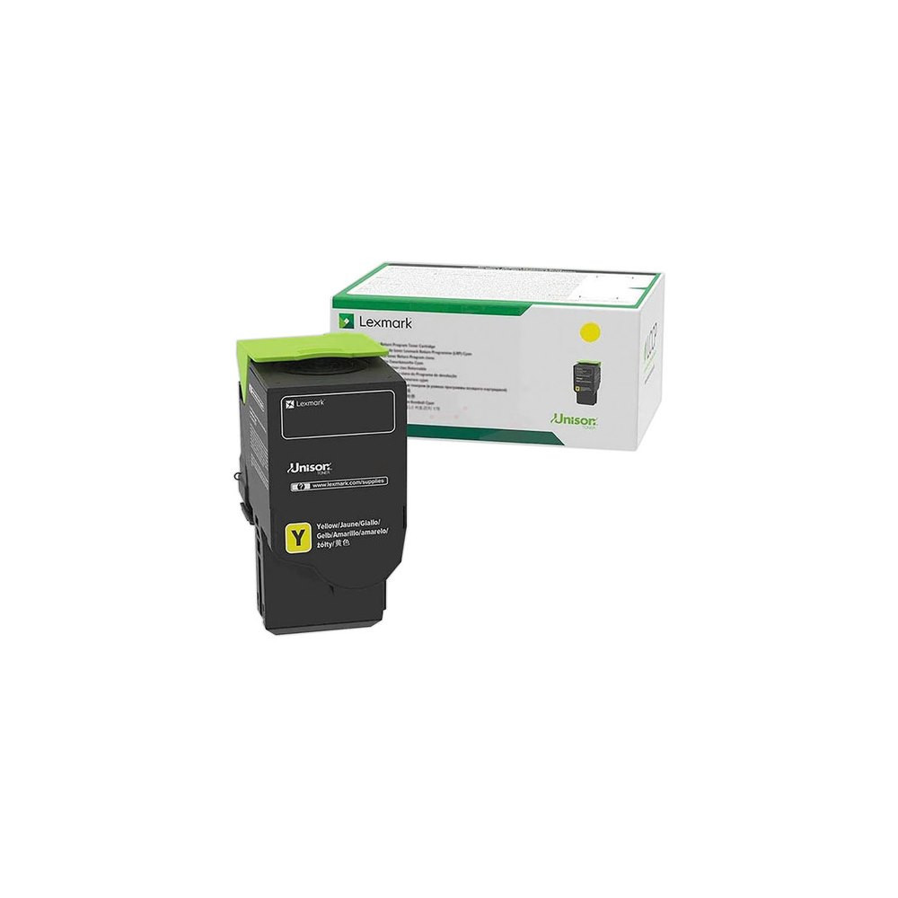 Toner LEXMARK 782 Jaune