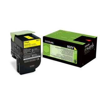 Toner Lexmark 80C20Y0 Jaune