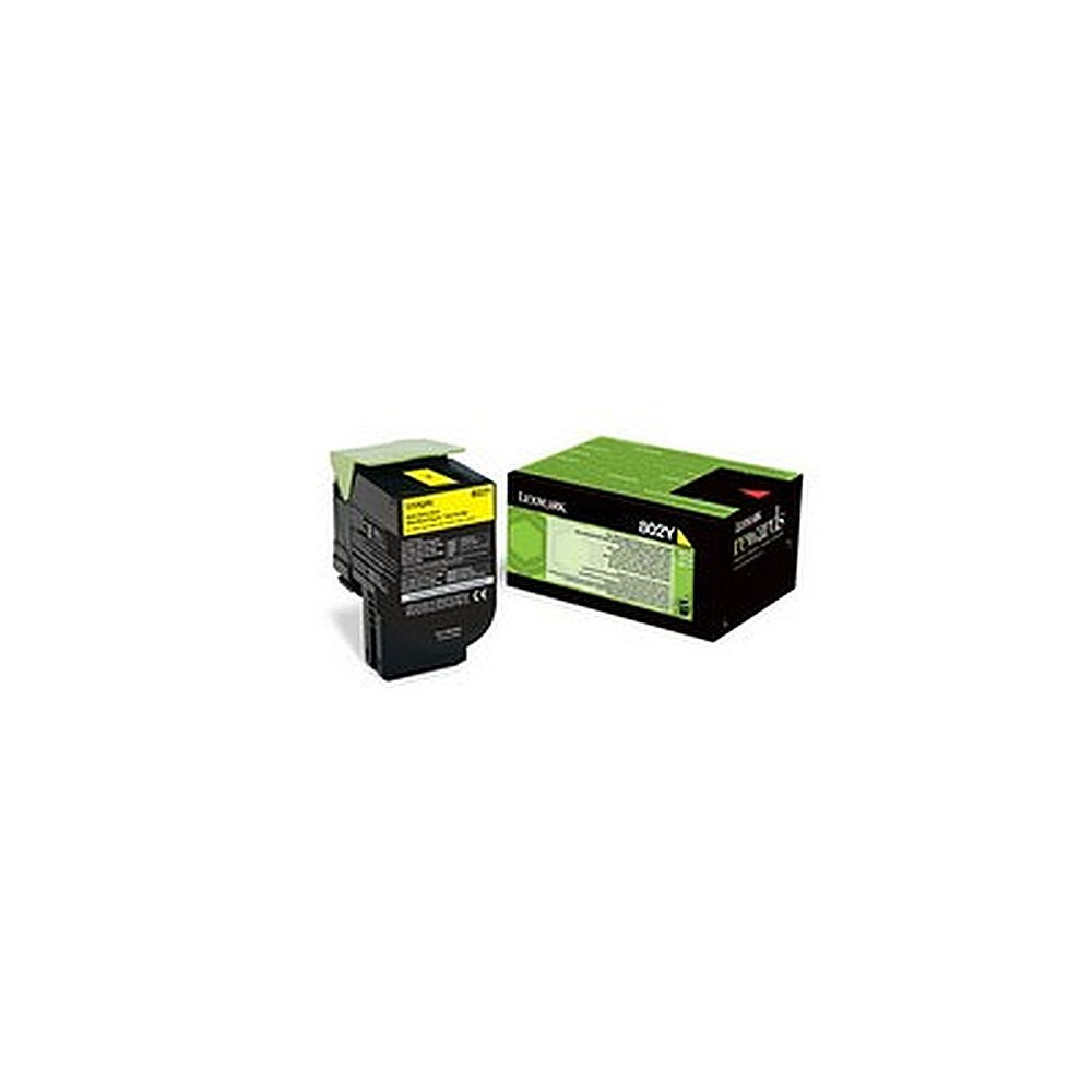 Toner Lexmark 802 Jaune