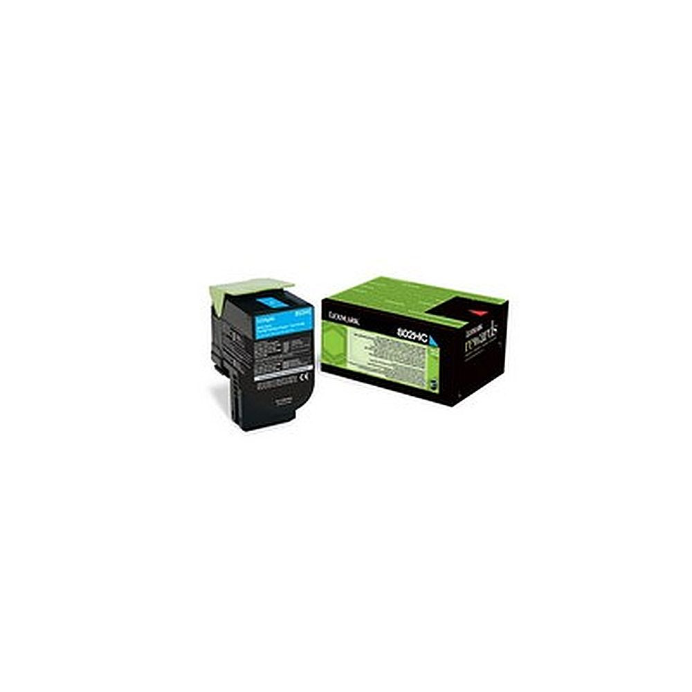 Toner Lexmark 802 Cyan