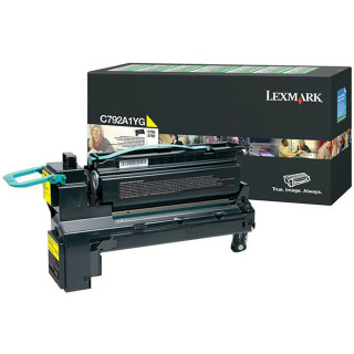 Toner Lexmark C792A1YG Jaune