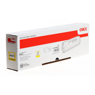 Toner OKI MC873 Jaune