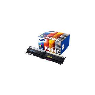 Pack de 4 toners Samsung CLT-P404C Noir et couleurs