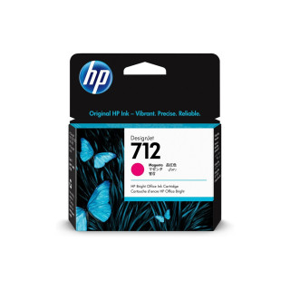Cartouche d'encre HP 712 Magenta