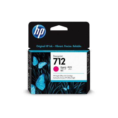 Cartouche d'encre HP 712 Magenta