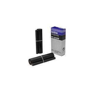 Pack de 2 Ruban transfert thermique Brother PC202 Noir