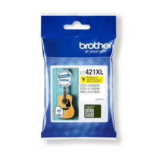Cartouche d'encre Brother LC421 XL Jaune