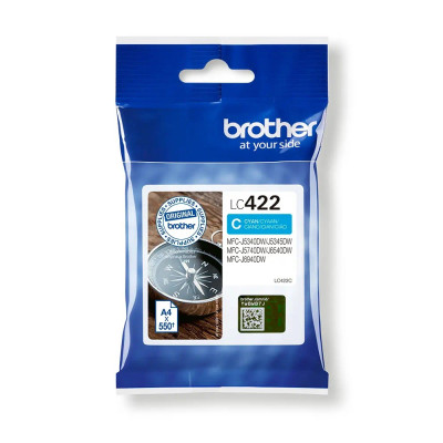 Cartouche d'encre Brother LC422 Cyan