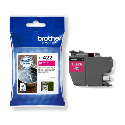 Cartouche d'encre Brother LC422 Magenta