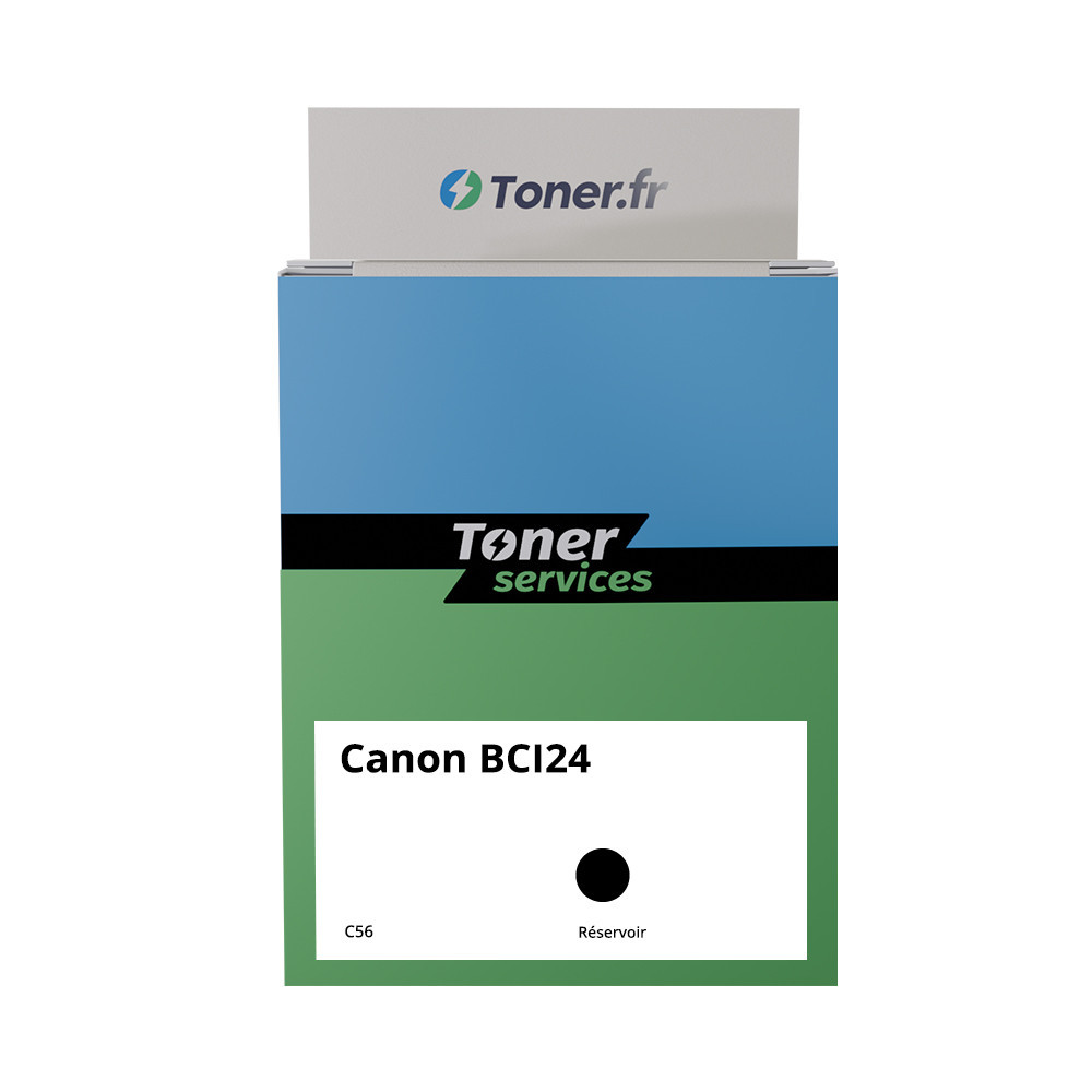 Cartouche d'encre compatible Canon BCI24 Noir