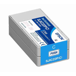 Cartouche d'encre Epson SJIC22P Cyan
