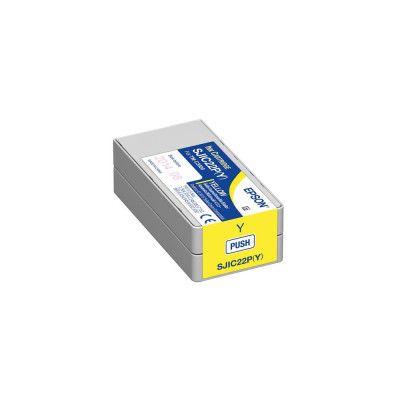 Cartouche d'encre Epson SJIC22P Jaune