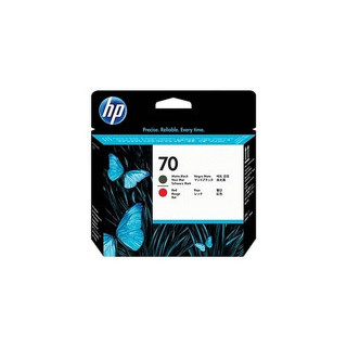 Cartouche d'encre HP 70 noir/rouge