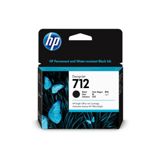 Cartouche d'encre HP 712 Noir