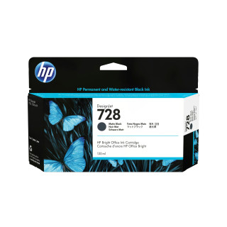 Cartouche d'encre HP 728 Noir mat