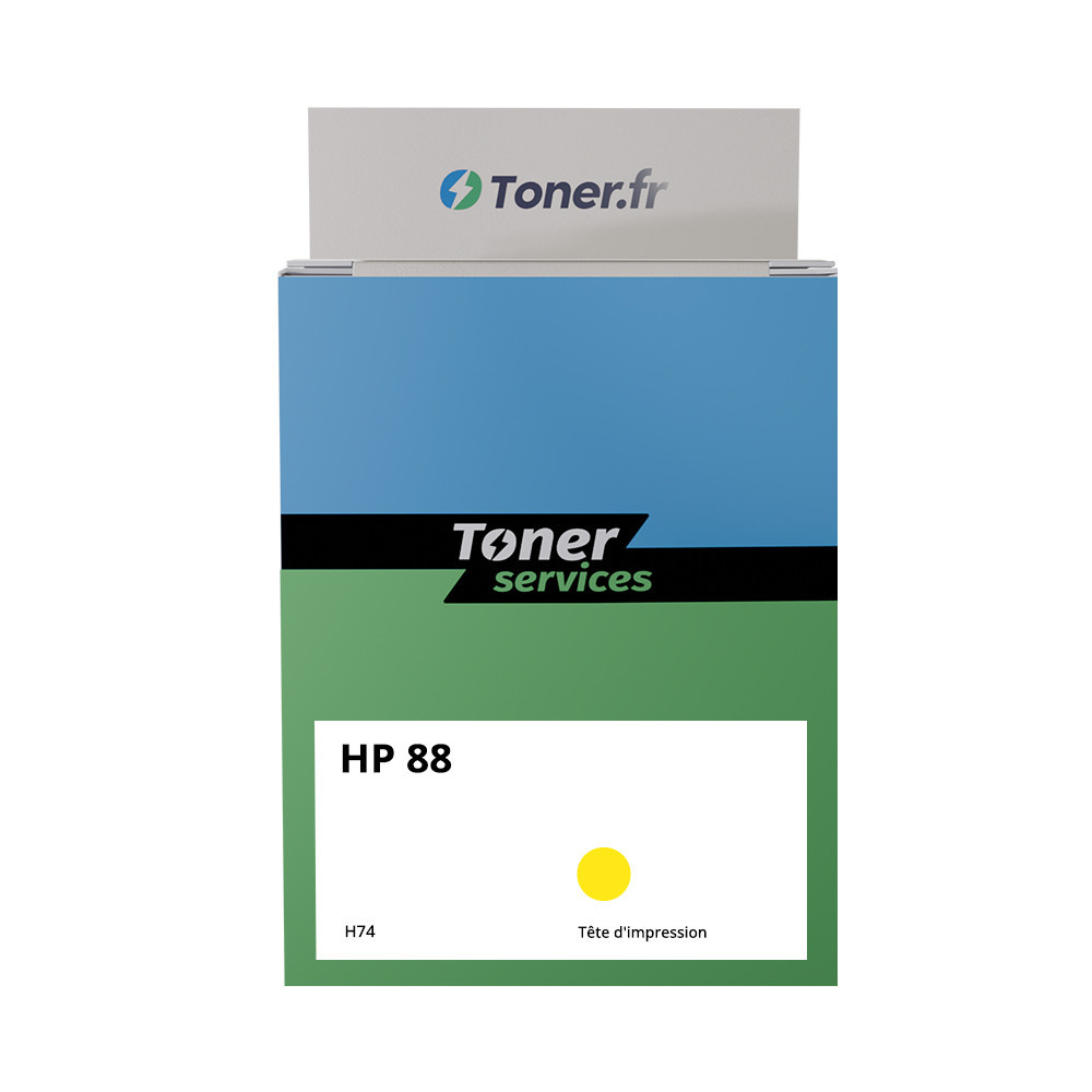 Cartouche d'encre compatible HP 88 Jaune