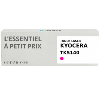 Toner compatible Kyocera TK-5140 Magenta - L'Essentiel à Petit Prix