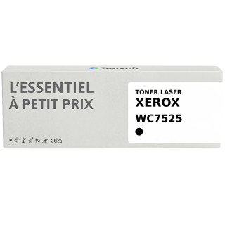 Toner compatible Xerox 7525 Noir - L'Essentiel à Petit Prix