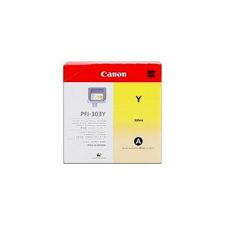 Cartouche d'encre Canon PFI303 Jaune