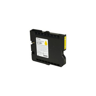 Cartouche d'encre Ricoh GC31 Jaune