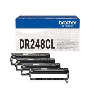 Pack de 4 tambours Brother DR248CL Noir et couleurs