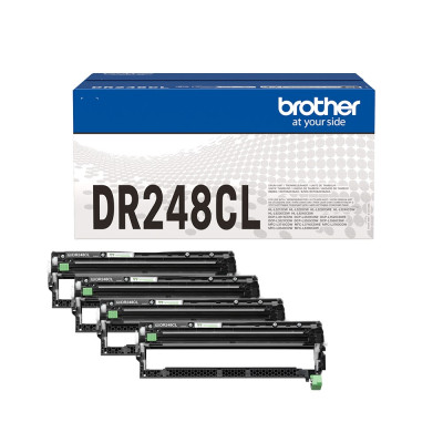 Pack de 4 tambours Brother DR248CL Noir et couleurs