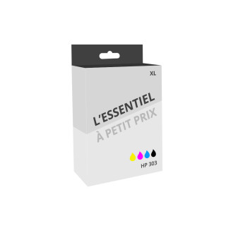 Pack de 2 cartouches d'encre compatibles HP 303 XL Noir et couleurs