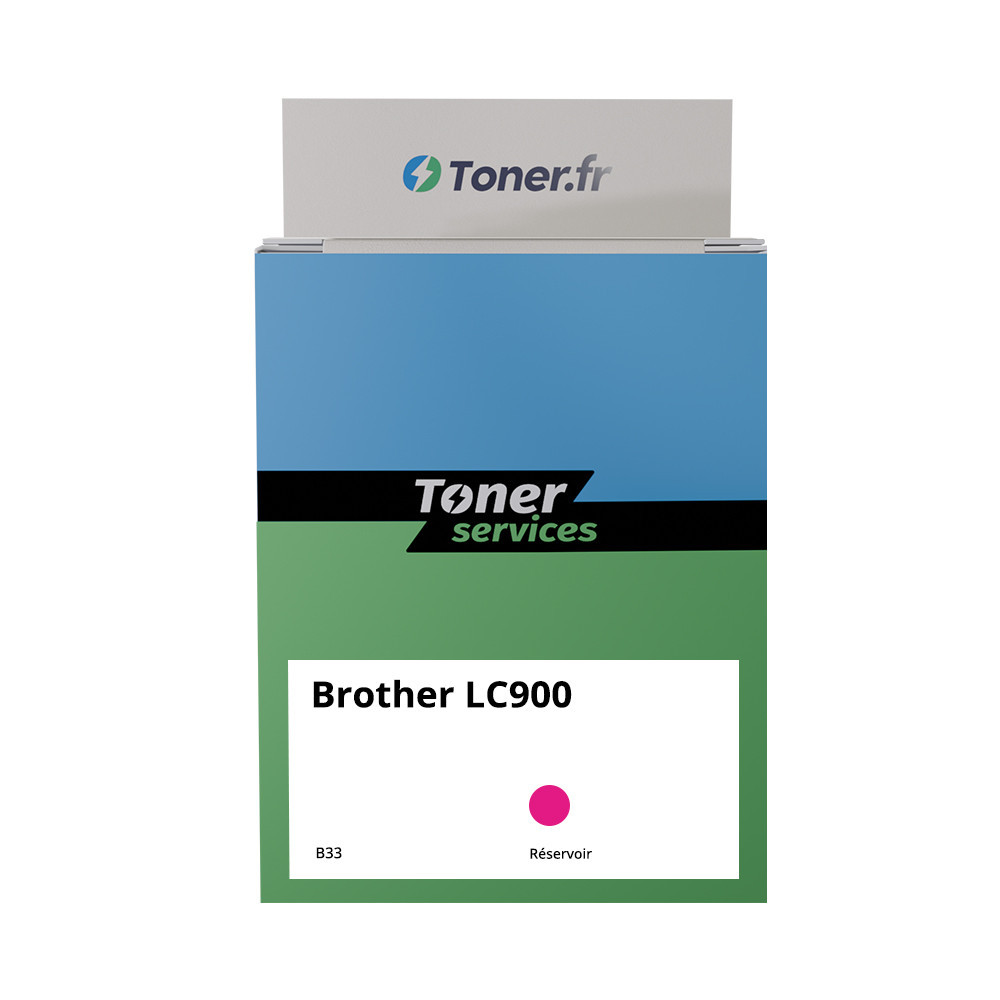 Cartouche d'encre compatible Brother LC900 Magenta