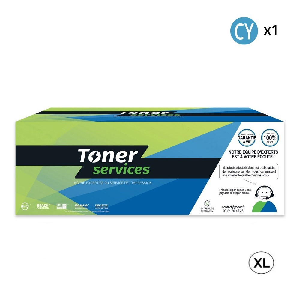 Toner compatible Epson C1100 Cyan