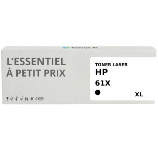 Toner compatible HP 61X XL Noir - L'Essentiel à Petit Prix