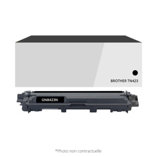 Toner compatible Brother TN423 Noir