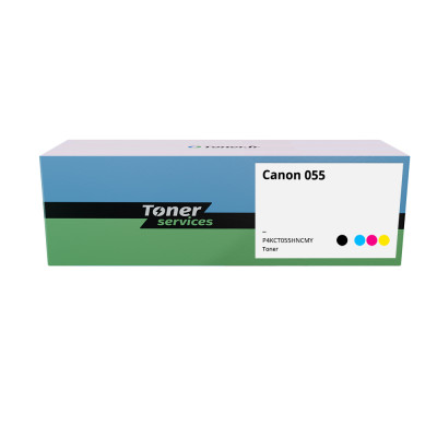 Toner compatible Canon 055 Noir et couleurs