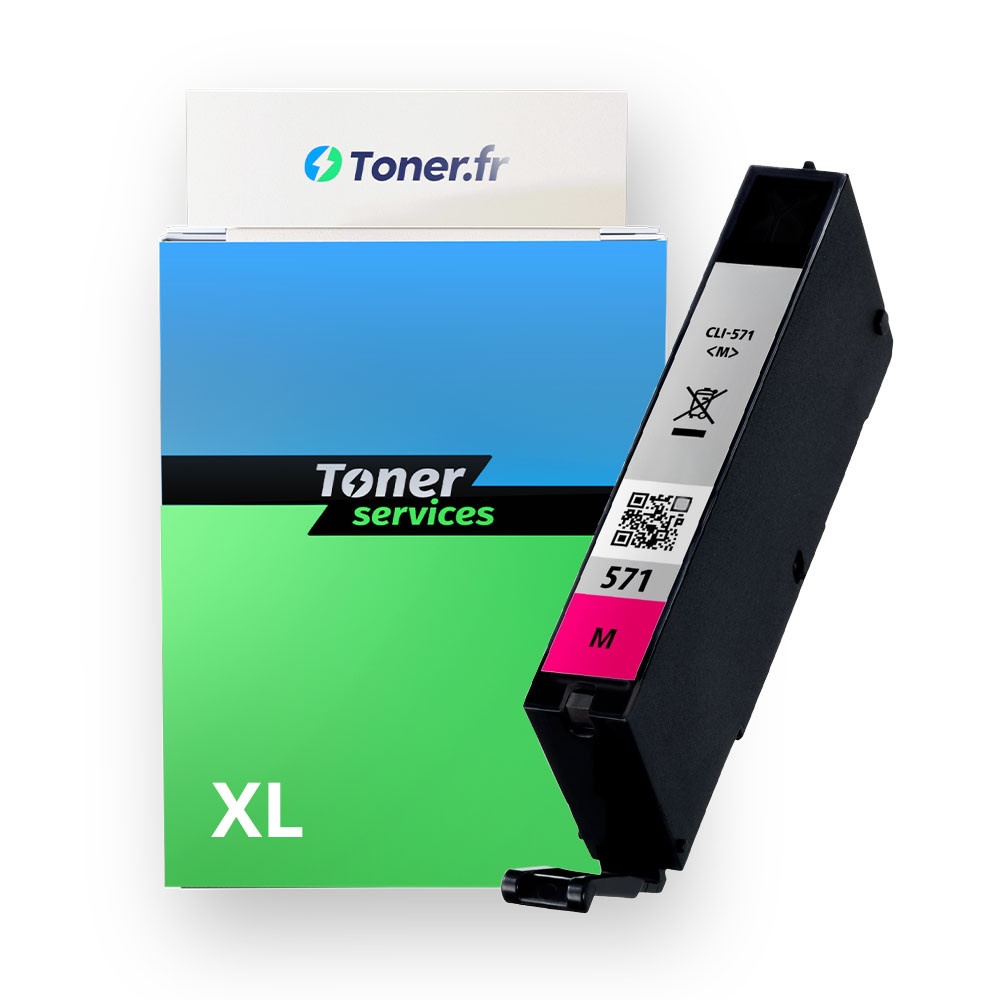 Cartouche d'encre compatible Canon CLI571 XL Magenta