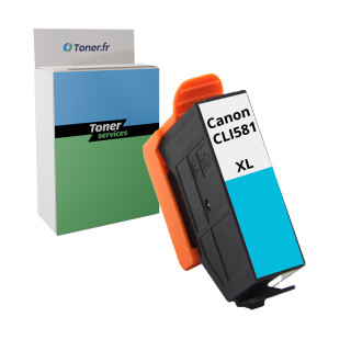 Cartouche d'encre compatible Canon CLI581 XXL Cyan
