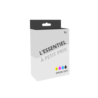 Pack de 15 cartouches d'encre compatibles Epson Guepard XL Noir et couleurs