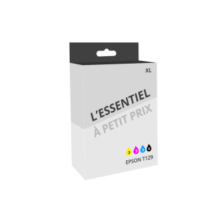 Pack de 15 cartouches d'encre compatibles Epson Pomme XL Noir et couleurs