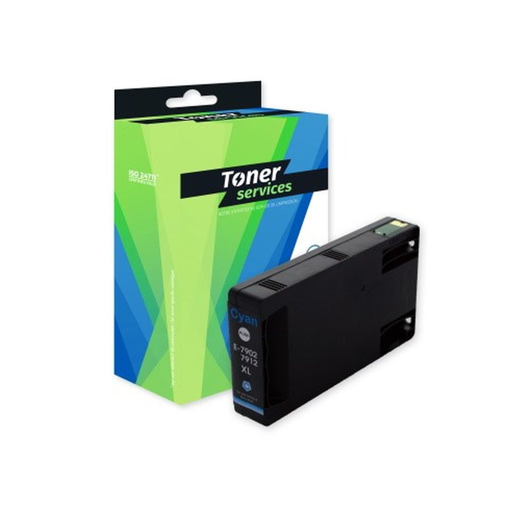 Cartouche d'encre compatible Epson T790 XL Cyan