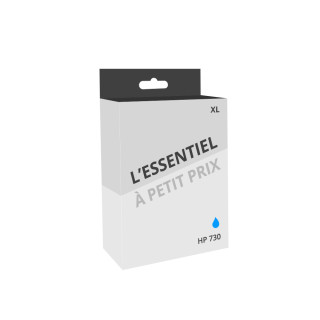 Cartouche d'encre compatible HP 730 XL Cyan